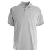 MEN GREY PLAIN POLO T-SHIRT